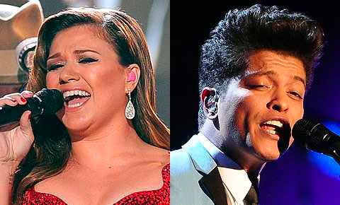 Kelly Clarkson and Bruno Mars to appear on The X Factor