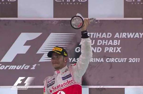 Lewis Hamilton 2011 Abu Dhabi Grand Prix