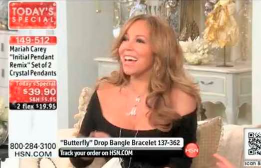 Mariah Carey on HSN - Video.jpg Mariah Carey on HSN Video