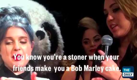 Miley Cyrus is smoking too much weed