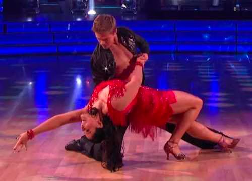 Ricki Lake and Derek Hough  Cha Cha Cha  Dancing with the Stars
