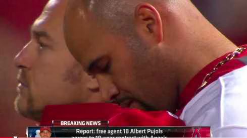 Albert Pujols to sign with Los Angeles Angels