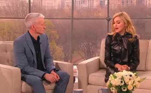 Anderson Cooper interviews Madonna