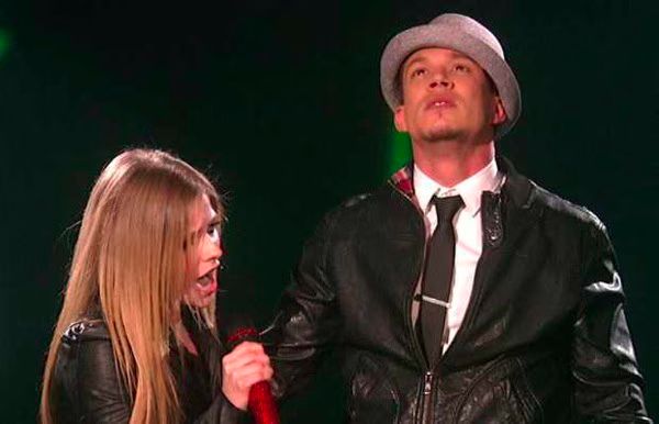 Chris Rene and Avril Lavigne  Complicated  The X Factor Finals
