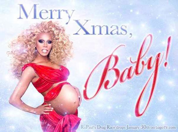 Merry Christmas from RuPaul - Beyonce Baby Bump.jpg Merry Christmas from RuPaul Beyonce Baby Bump