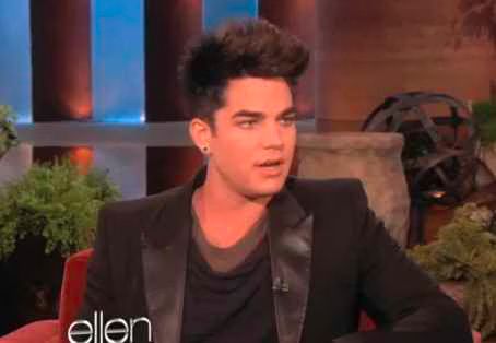 Adam Lambert talks about fight with boyfriend on Ellen
