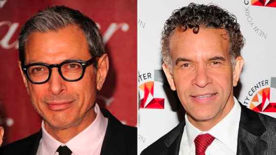 Jeff Goldblum Brian Stokes Mitchell are Rachel Berry s Gay Dads on Glee