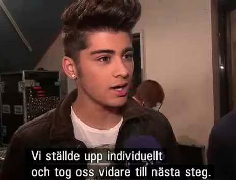 One Direction  med Malin  Full interview