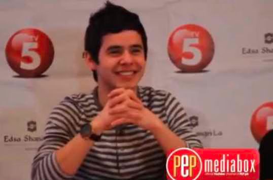 David Archuleta arrives in the Philippines to shoot  Nandito Ako