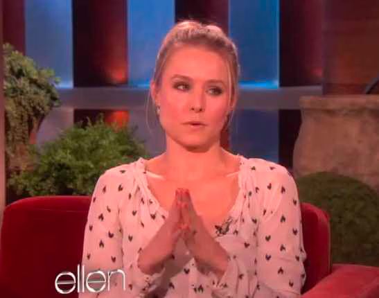 Kristen Bell  Sloth Meltdown  Video