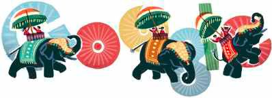 Republic Day 2012  Google Doodle