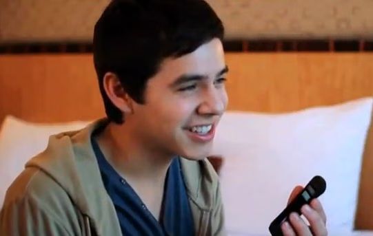 David Archuleta with Vangie the Pinoy Siri