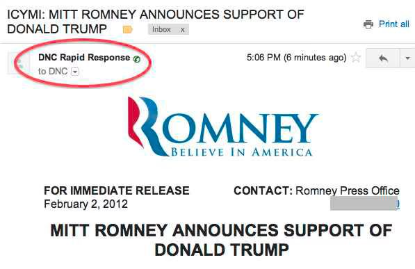 Donald Trump Mitt Romney 03 2012 02 03