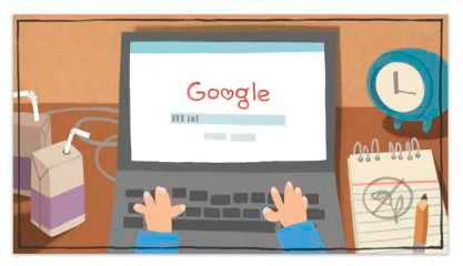 Google Doodle  Valentines Day 2012