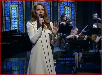 Lana Del Rey - Video Games - David Letterman Performance