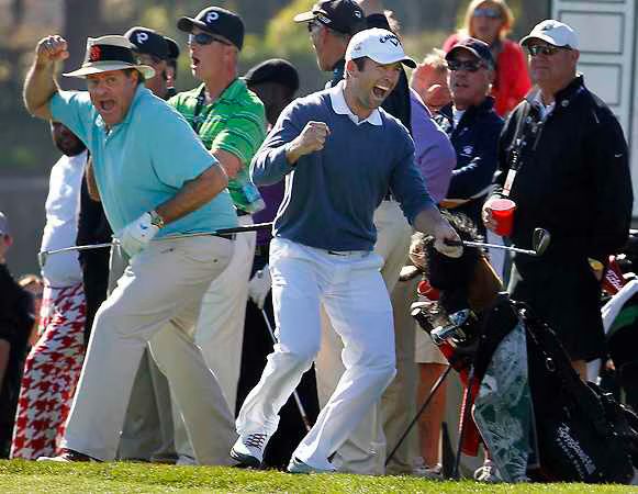 Lucas Black at the 3M Celebrity Challenge in Pebble Beach 01 2012 02 09