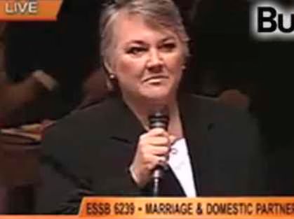 Maureen Walsh  Testimony at Washington State Gay Marriage Hearing  Video