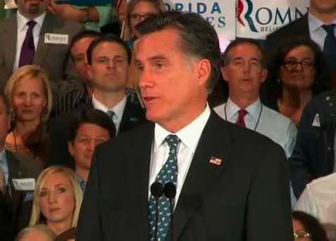 Mitt Romney wins GOP Florida Primary