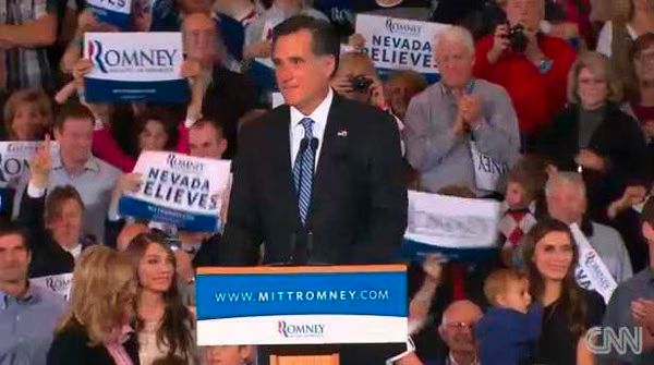 Mitt Romney wins Nevada GOP Caucus