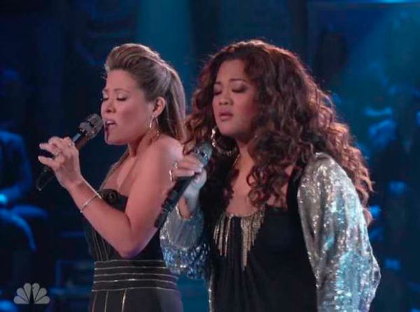 Cheesa vs Angie Johnson  Total Eclipse of the Heart  The Voice Battle Round