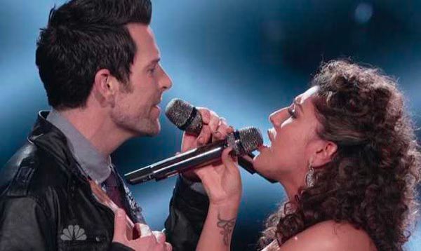 Chris Mann vs Monique Benabou  The Power of Love  The Voice Battle Round