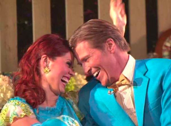 Jack Wagner and Anna Trebunskaya  Foxtrot  Dancing with the Stars