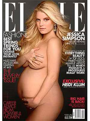 Jessica Simpson Elle
