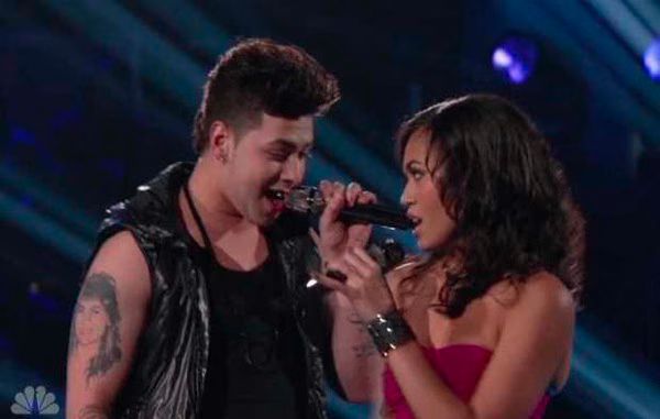 Jonathas and Ashley De La Rosa  No Air  The Voice Battle Round