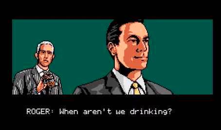 Mad Men  8 Bit Game