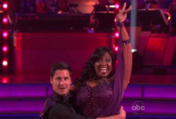 Sherri Shepherd and Val Chmerkovskiy  Foxtrot  Dancing with the Stars
