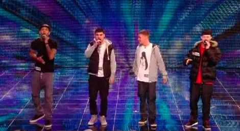 The Mend  Sitting At The Dock Of The Bay  Audition  Britain s Got Talent