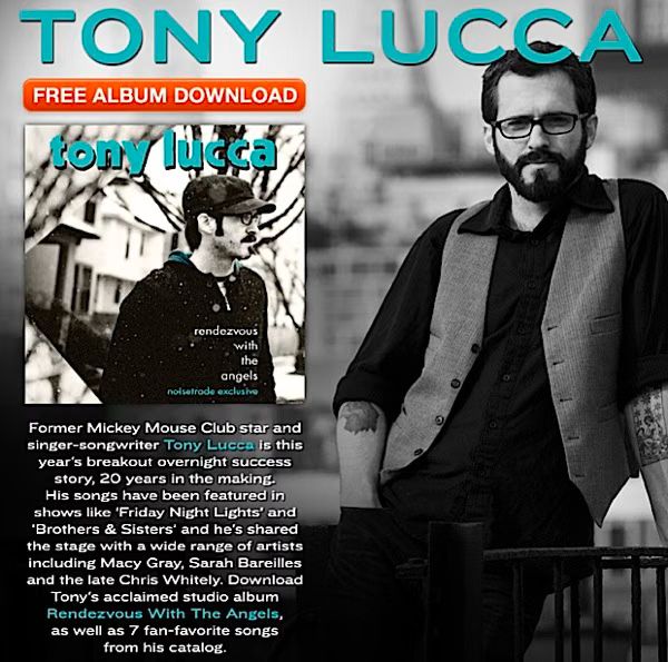 Tony Lucca  Rendezvous with the Angels