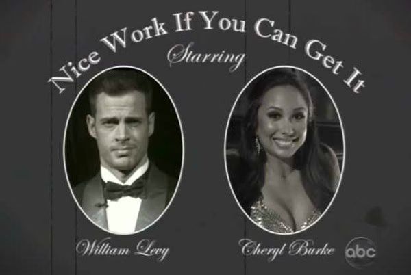 William Levy and Cheryl Burke  Quickstep  Dancing with the Stars