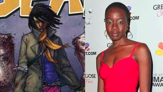 Michonne walking dead danai gurira