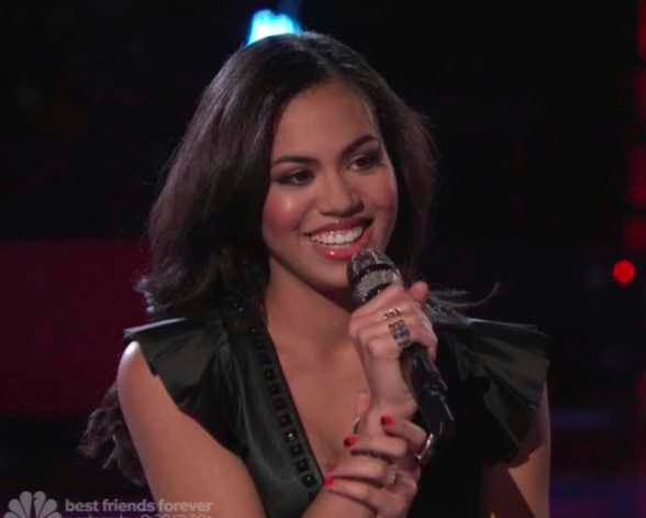 Ashley De La Rosa - Right Through You - The Voice Video MP3.jpg Ashley De La Rosa Right Through You The Voice Video MP3