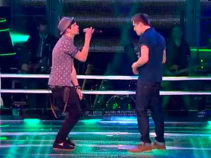 Bill Downs vs Max Milner  Beggin  The Voice UK  Battles 1