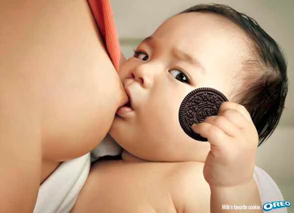Breast Feeding Oreo Advertisement.jpg Breast Feeding Oreo Advertisement