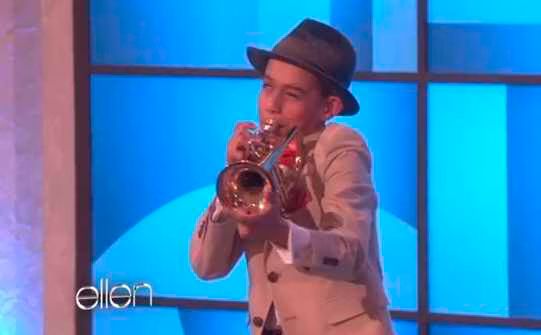 Gabriel Angelo  Tap Dancing Trumpet Player  Video