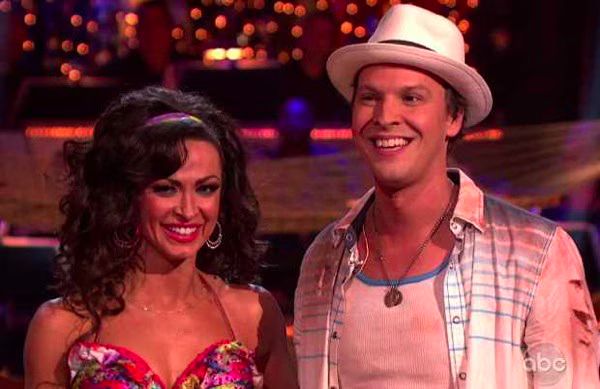 Gavin DeGraw and Karina Smirnoff  Samba  Dancing with the Stars