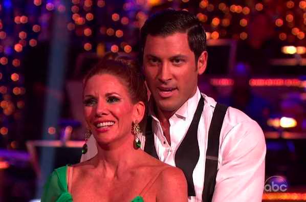 Melissa Gilbert and Maksim Chmerkovskiy  Viennese Waltz  Dancing with the Stars