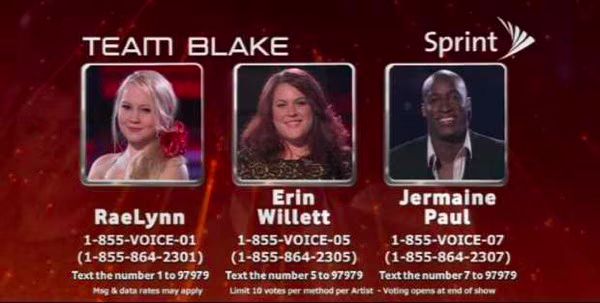The Voice Instant Elimination Shocker 01 2012 04 16