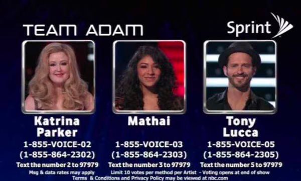 The Voice  Instant Eliminations  Results 02 2012 04 23
