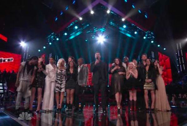 The Voice Live Round 1