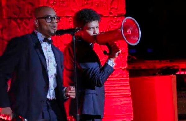 Bruno Mars and Vittorio Grigolo  Met Gala  Vogue Video