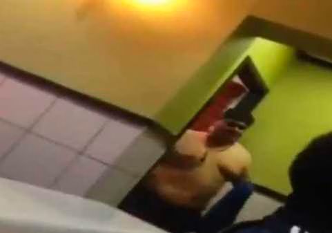 Couple Busted for Sex in McDonald's Bathroom - Video.jpg Couple Busted for Sex in McDonald s Bathroom Video