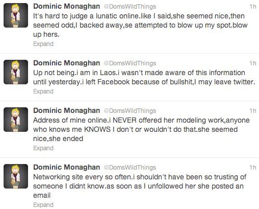 Dominic Monaghan Pimp Allegations