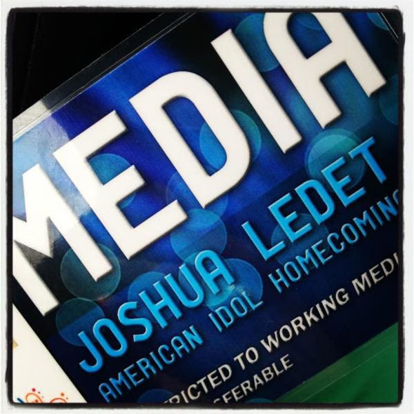 Joshua Ledet Arrives for Homecoming