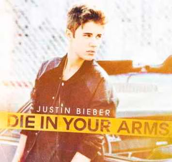 Justin Bieber - Die In Your Arms - MP3 Listen.jpg Justin Bieber Die In Your Arms MP3 Listen