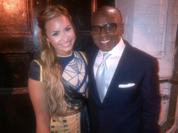 LA Reid & Demi Lovato