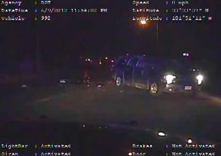 Child Thrown from Car  Video